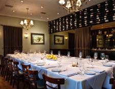 Cucina Room Imperial table configuration for up to 20 guests.